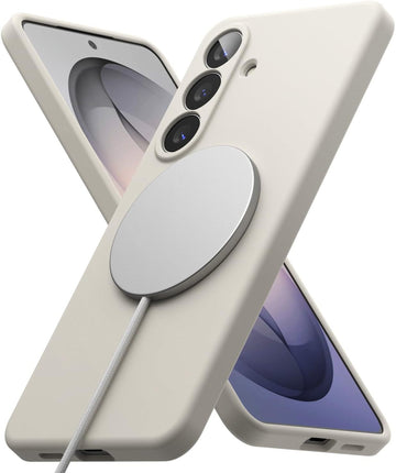 Samsung Galaxy S26 Plus Back Cover Case | Silicone Magnetic - Stone