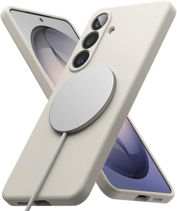 Samsung Galaxy S26 Plus Back Cover Case | Silicone Magnetic - Stone