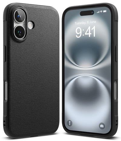 iPhone 16 Back Cover Case | Onyx - Black