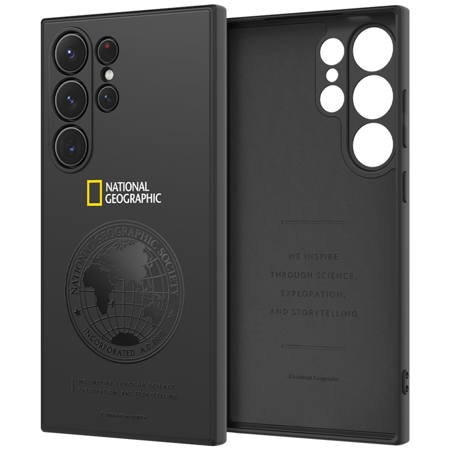 Nat Geo Galaxy S24 Ultra | Soft Case V3-Global Seal (Black)