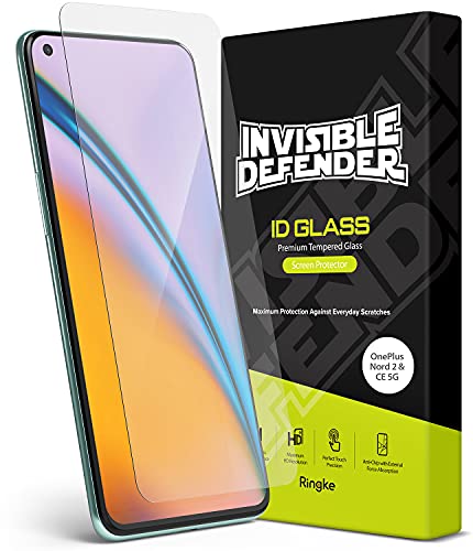 OnePlus Nord 2 / Nord CE Tempered Glass Screen Protector Guard | FULL GLASS - 2 Pack