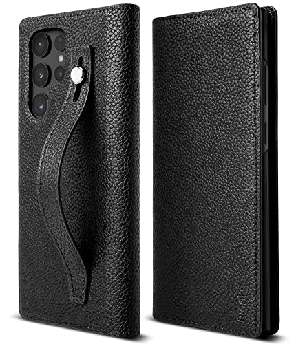 Leather Phone Wallet Samsung Galaxy S22 Ultra