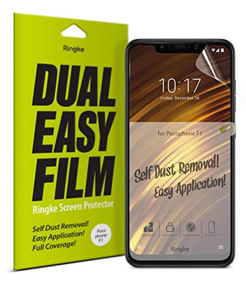 Xiaomi Pocophone F1 Screen Protector Film | Dual Easy Full - 2 Pack