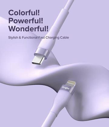 Ringke Fast Charging Pastel Cable USB Type-C to Lightning - (1.2m)