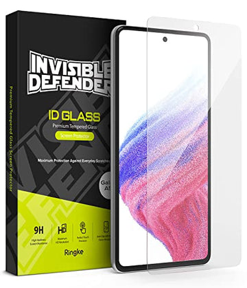 Galaxy A53 Tempered Glass Screen Protector Guard | FULL GLASS - 2 Pack