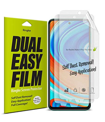 Poco M2 Pro Screen Protector Guard | DUAL EASY FULL - 2 Pack