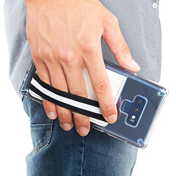 Flip Card Holder Band type Saffiano Band