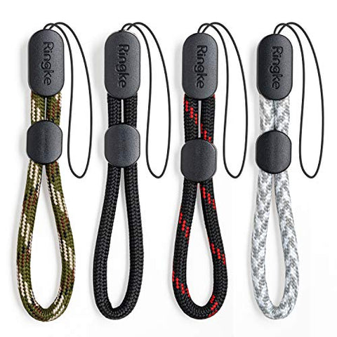 Paracord Lanyard Finger Strap (4pack) Assorted Colors