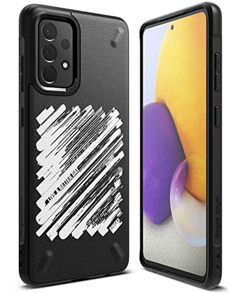 Samsung Galaxy A72 Back Cover Case | Onyx Design - Paint