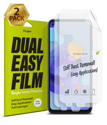 Huawei Mate 30 Lite Screen Protector Film | Dual Easy Full - 2 Pack