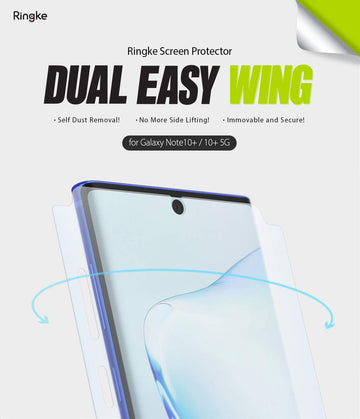 Samsung Galaxy Note 10+/10+ 5G Screen Protector | Dual Easy Wing - 2 Pack