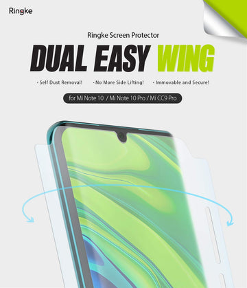 Xiaomi MI Note 10 / 10 Pro Screen Protector Dual Easy Wing - 2 Pack