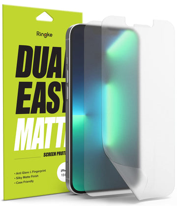 iPhone 13 Pro Max Screen Protector Film | Dual Easy Matte - 2 Pack