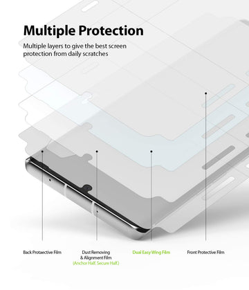 LG Velvet Screen Protector Dual Easy Wing - 2 Pack