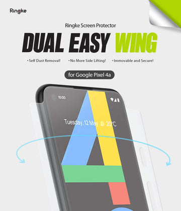 Pixel 4a 5G Screen Protector Guard | DUAL EASY WING - 2 Pack