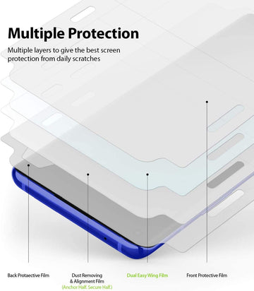 OnePlus 8 Pro Screen Protector Guard | DUAL EASY WING - 2 Pack
