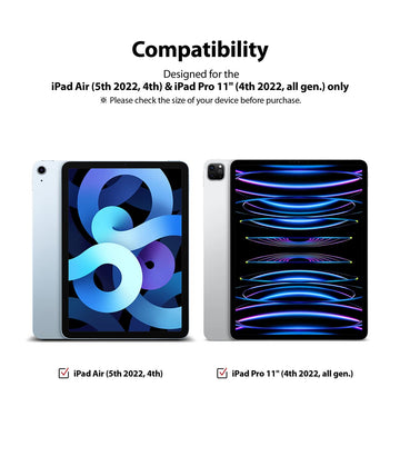 Apple iPad Air 4th 2020 10.9 inch / iPad Pro 11' Screen Protector Tempered Glass IDGL* - 1 Pack