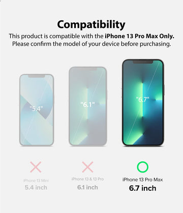 iPhone 13 Pro Max Screen Protector Film | Dual Easy Matte - 2 Pack