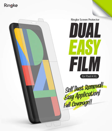 Pixel 4 XL Screen Protector Guard | DUAL EASY FULL - 2 Pack