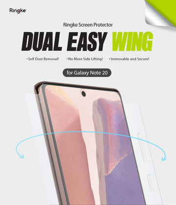 Samsung Galaxy Note 20 Screen Protector Film - Dual Easy Wing - (2 Pack)