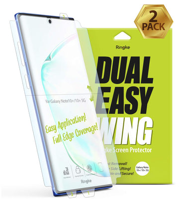 Samsung Galaxy Note 10+/10+ 5G Screen Protector | Dual Easy Wing - 2 Pack