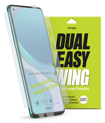 OnePlus 8T Screen Protector Guard | DUAL EASY WING - 2 Pack