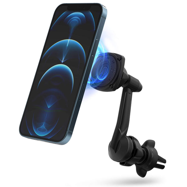 Power Clip Wing Magnetic Air Vent Car Mount Black