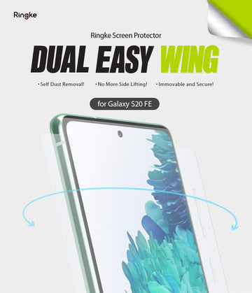Galaxy S20 FE Screen Protector Film | DUAL EASY WING - 2 Pack