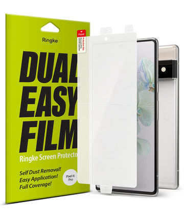 Pixel 6 Pro Screen Protector Guard | DUAL EASY FILM - 2 Pack