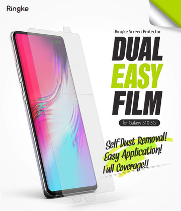 Galaxy S10 Screen Protector Film | DUAL EASY FULL - 1 Pack