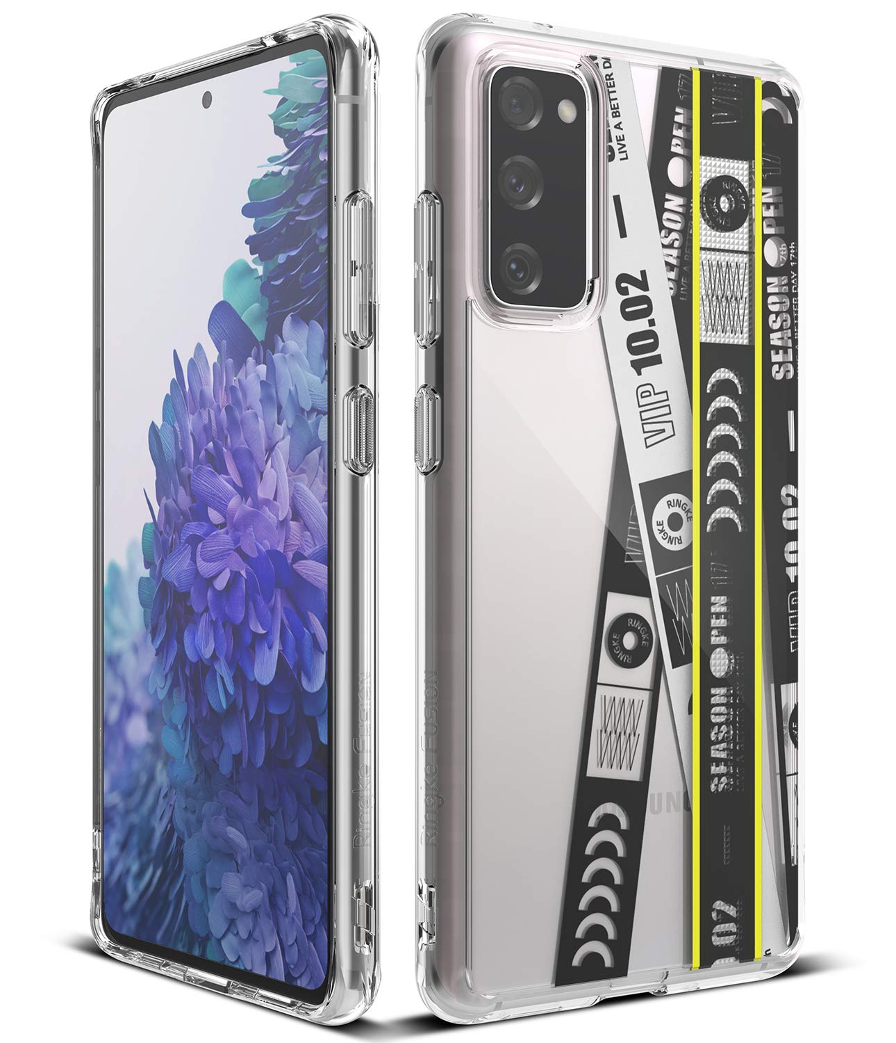 Samsung Galaxy S20 FE Back Cover Case | Fusion Design - Ticket Band