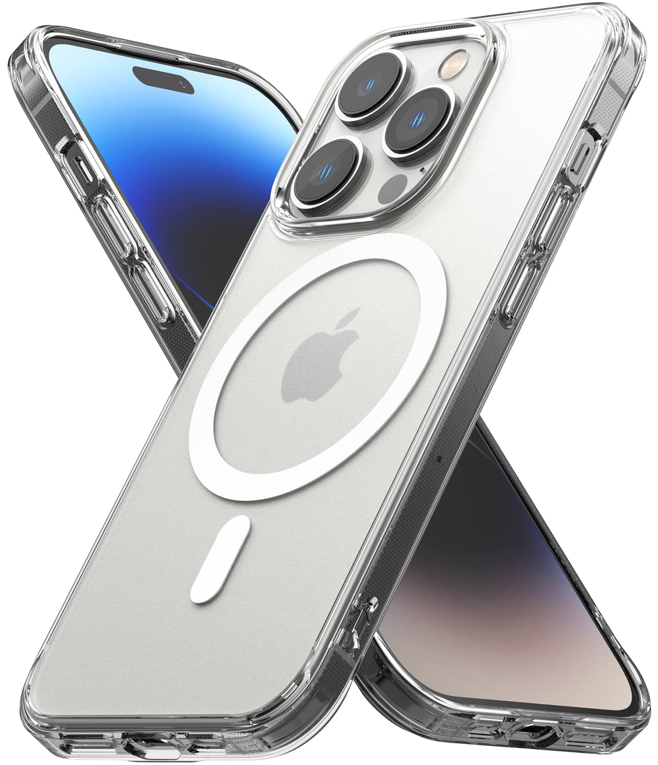 iPhone 14 Pro Max Back Cover Case | Fusion Magnetic - Matte Clear