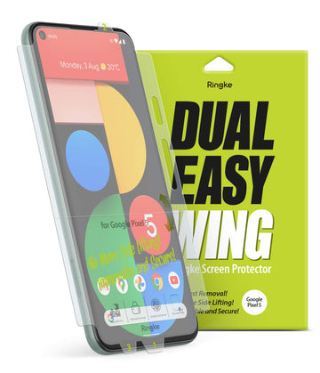 Pixel 5 Screen Protector Guard | DUAL EASY WING - 2 Pack