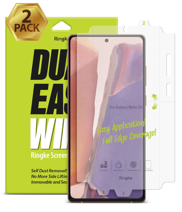 Samsung Galaxy Note 20 Screen Protector Film - Dual Easy Wing - (2 Pack)