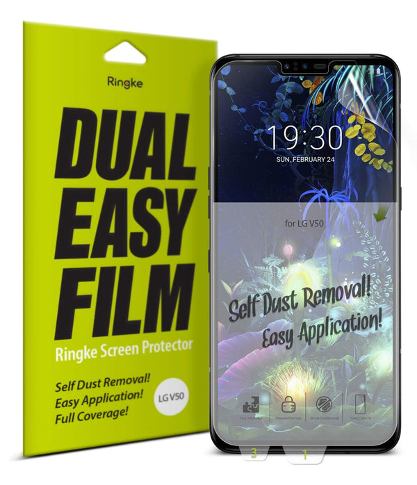 LG V50 Screen Protectoe Film \ Dual Easy Full - 2 Pack