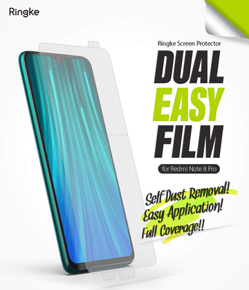 Xiaomi Redmi Note 8 Pro Screen Protector Guard | DUAL EASY FULL - 2 Pack