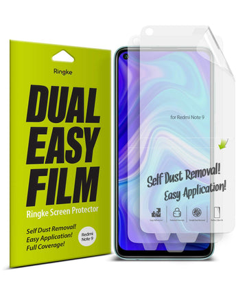 Xiaomi Redmi Note 9 Screen Protector Film| Dual Easy Full - 2 pack