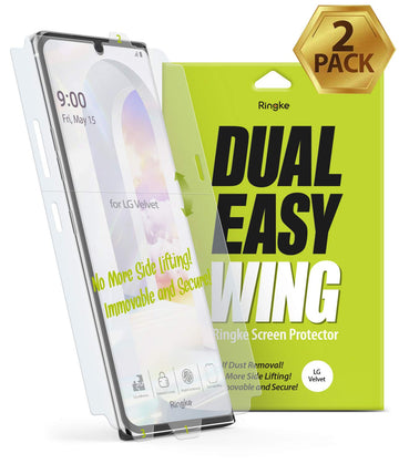 LG Velvet Screen Protector Dual Easy Wing - 2 Pack