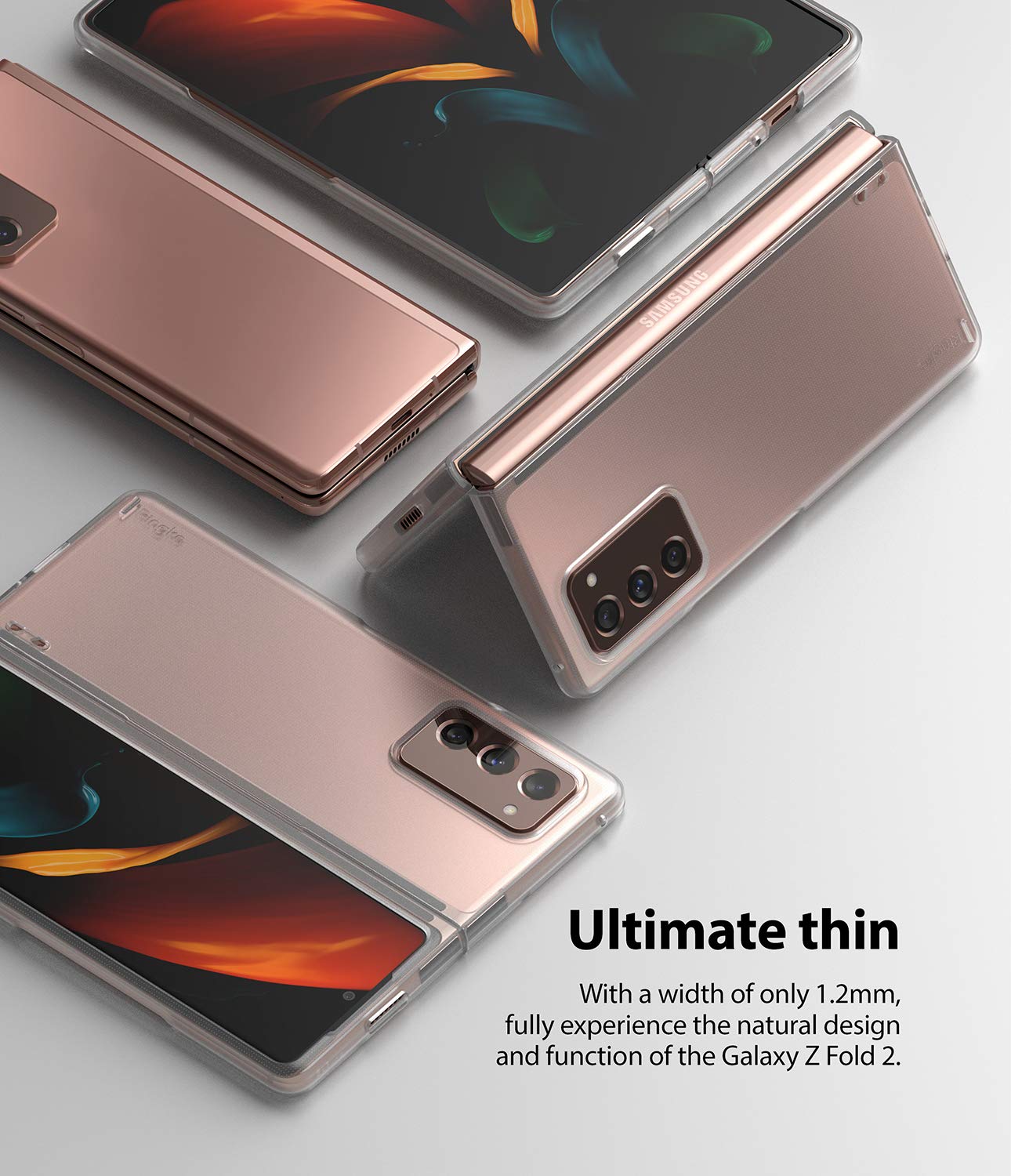 Ringke Slim Case Back Cover for Galaxy Z Fold 2 (2020)