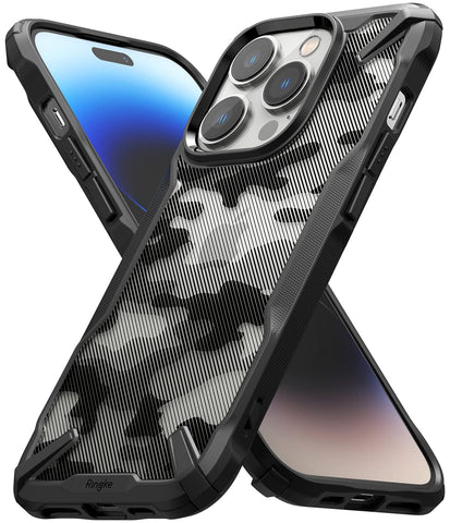 Apple iPhone 14 Pro Max Back Cover Case | Fusion X - Camo Black