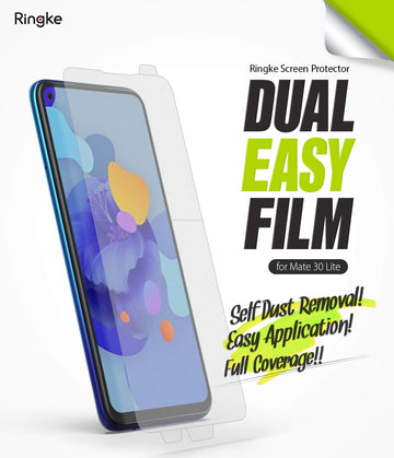 Huawei Mate 30 Lite Screen Protector Film | Dual Easy Full - 2 Pack