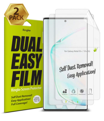 Galaxy Note 10 Plus Screen Protector Film  DUAL EASY FULL - 2 Pack