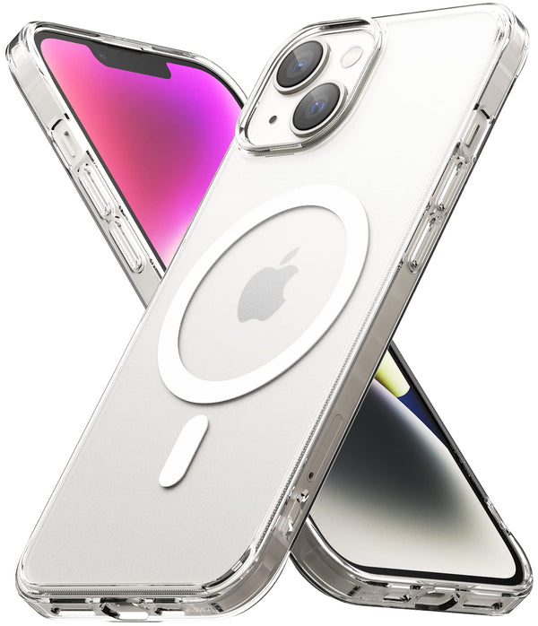 Apple iPhone 14 Plus Back Cover Case | Fusion Magnetic - Matte Clear
