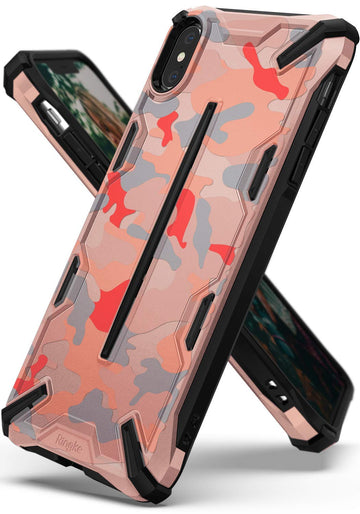 Apple iPhone XS Max Case | Dual X Design-Leopared Pink