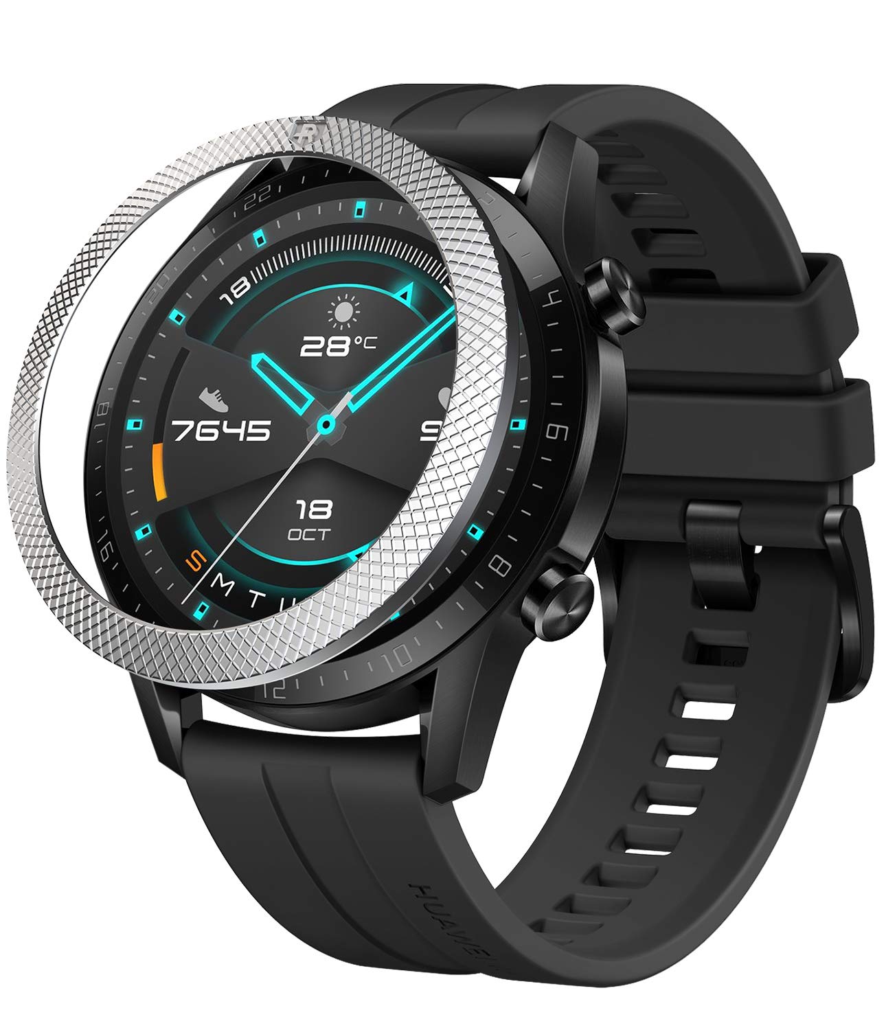 Buy Bezel Styling for Huawei GT2 46mm Watch Stainless Steel