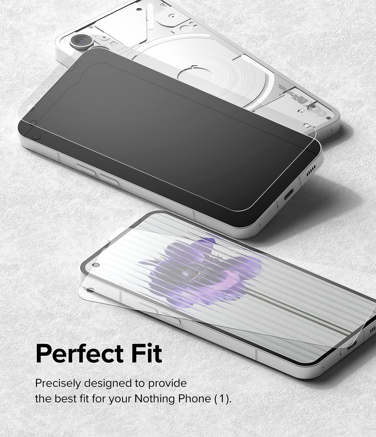Buy Nothing Phone(1) Tempered glass Screen Protector | Ringke India