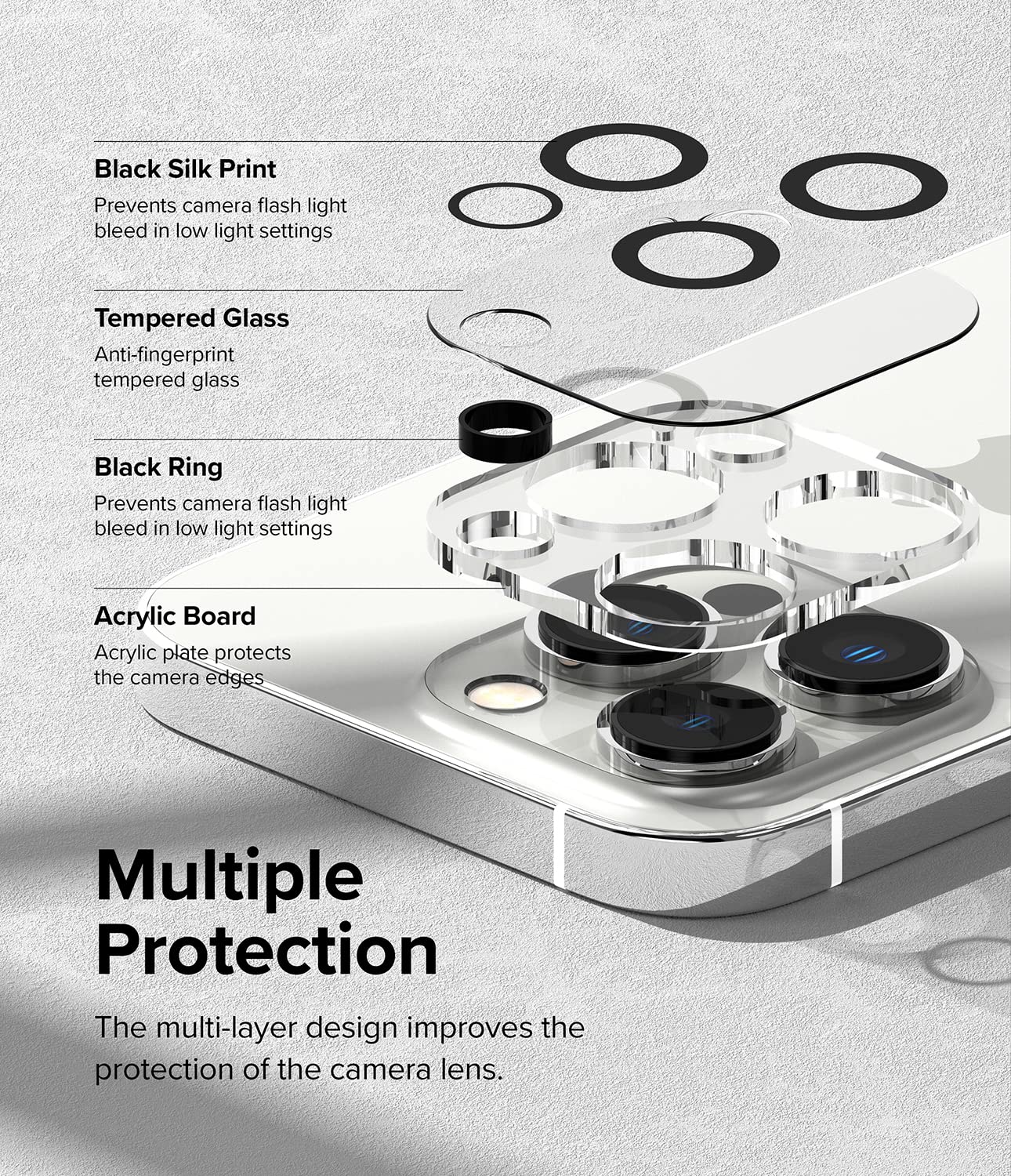 Buy Apple iPhone 14 Pro Max, iPhone 14 Pro Camera Lens Protector [3 Pack]